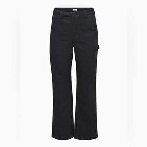Aritzia TNA Greenwich Cargo Pants in Black, Size 2